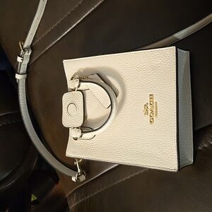 Coach Cream Mini Bag